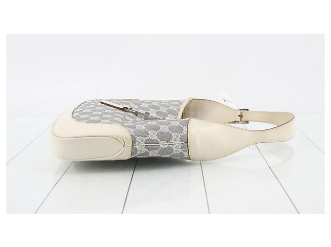 Gucci Jackie GG Canvas and Leather Large - vista 3