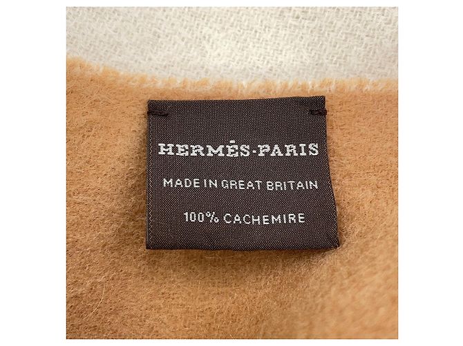 Hermès Stola in cashmere double-face Hermes - vista 7