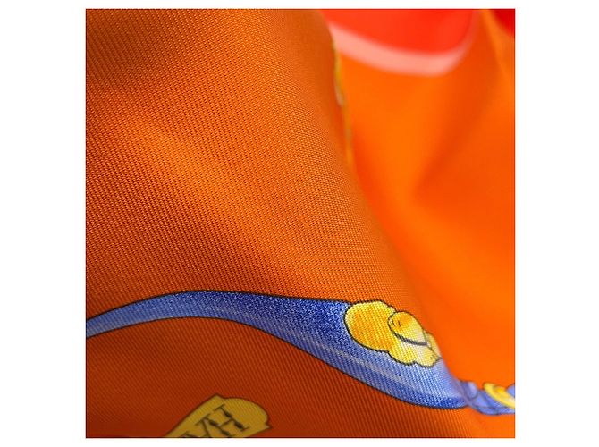 Hermès Hermes Stole Carre 90 Harnais De Cour 2017 Twilly - Ansicht 2