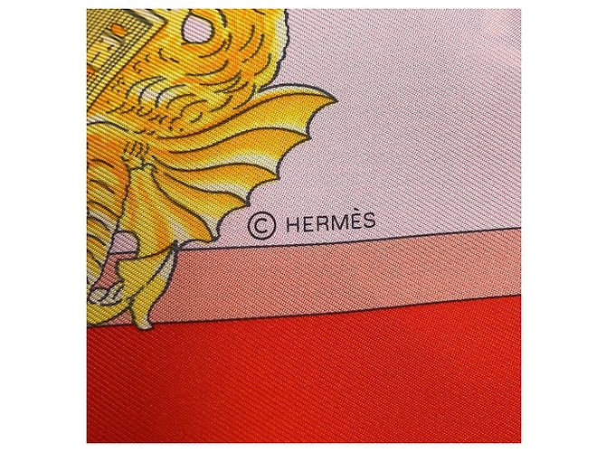 Hermès Hermes Stole Carre 90 Harnais De Cour 2017 Twilly - Ansicht 7