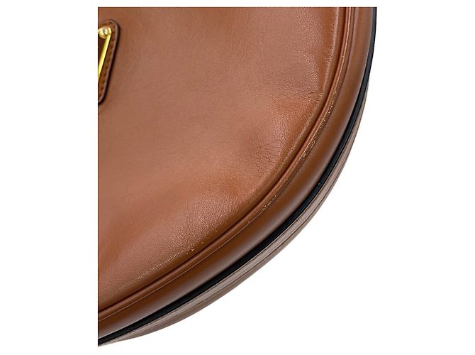 Prada Kleine Leder-Schultertasche - Ansicht 7
