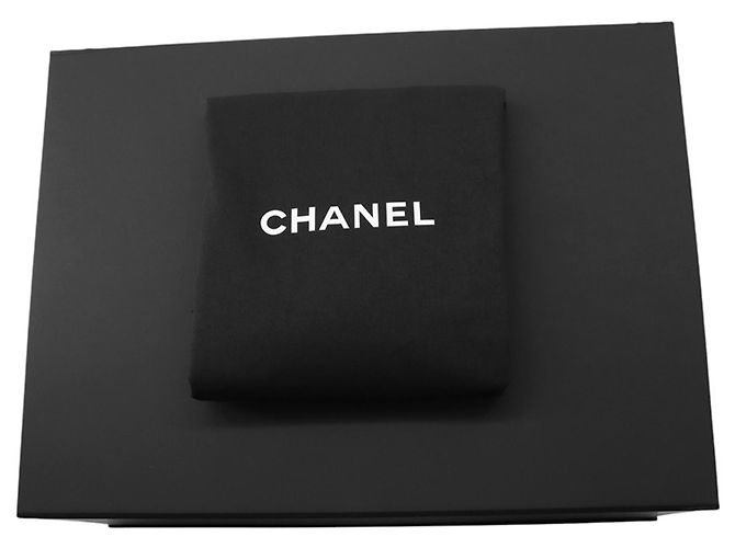 Borsa Tote Chanel in pelle di vitello nera - vista 14