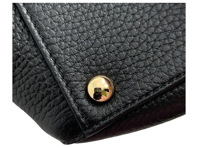 Borsa Tote Chanel in pelle di vitello nera - vista 7