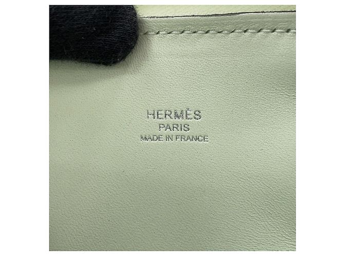 Hermès Borsa a mano Hermes Bolide 1923 Mini in Vert Peppermint - vista 11