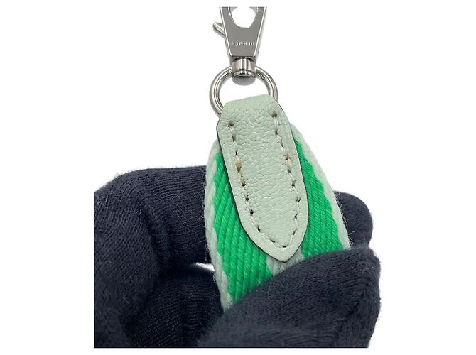 Hermès Borsa a mano Hermes Bolide 1923 Mini in Vert Peppermint - vista 8