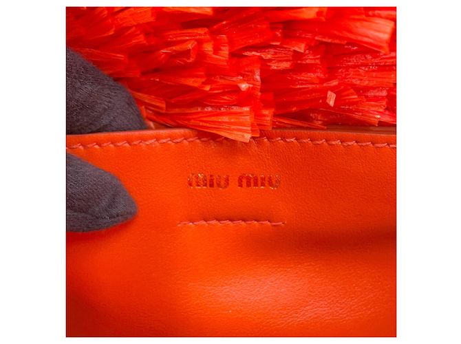 Borsa Tote Miu Miu Palmite 5BG209 - vista 11