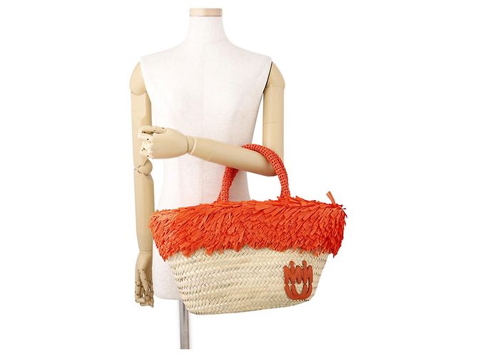 Borsa Tote Miu Miu Palmite 5BG209 - vista 4