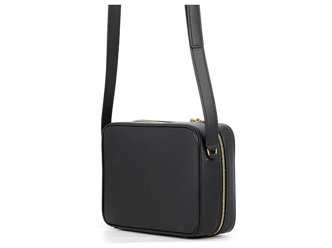 Autre Marque Borsa a spalla Saint Laurent in pelle nera - vista 2
