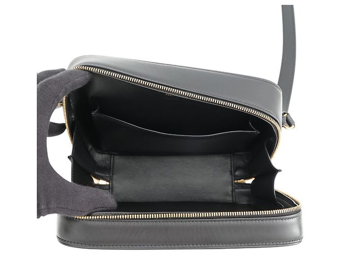 Autre Marque Borsa a spalla Saint Laurent in pelle nera - vista 5
