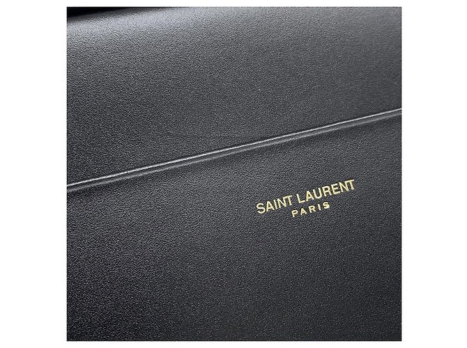 Autre Marque Borsa a spalla Saint Laurent in pelle nera - vista 7