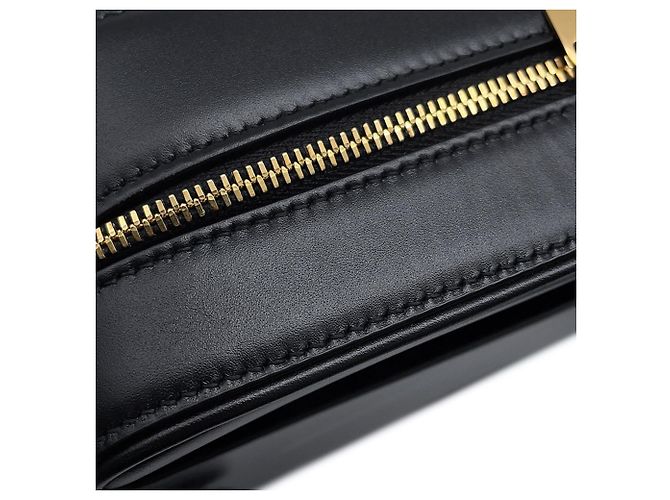 Autre Marque Borsa a spalla Saint Laurent in pelle nera - vista 8