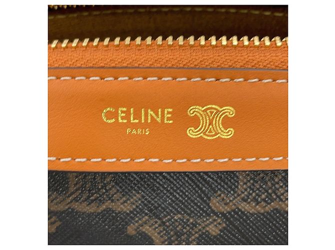 Céline Borsa a tracolla Celine Triomphe Little Duffle - vista 9