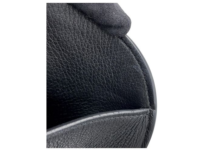 Tote Prada Shopper aus schwarzem Leder - Ansicht 9
