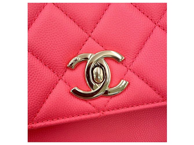 Borsa Chanel Matelassé in rosa - vista 11