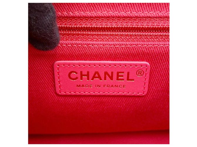 Borsa Chanel Matelassé in rosa - vista 12