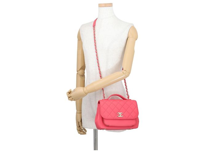 Borsa Chanel Matelassé in rosa - vista 4