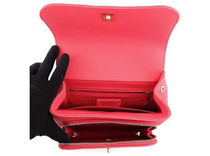 Borsa Chanel Matelassé in rosa - vista 5