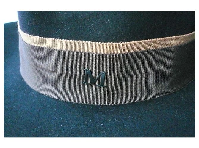 Maison Michel Cappello Virginie Marrone - vista 3