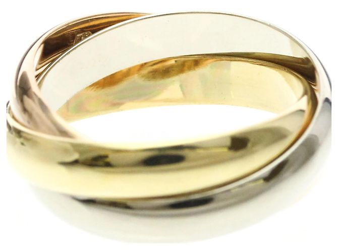 Cartier Trinity Oro Tricolore 18K Medium - vista 6