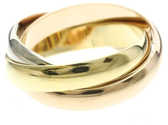 Cartier Trinity Oro Tricolore 18K Medium - vista 3