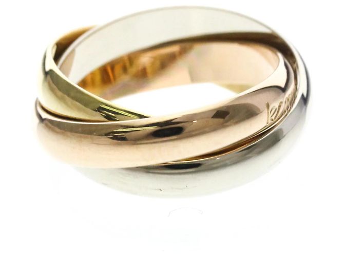 Cartier Trinity Oro Tricolore 18K Medium - vista 4