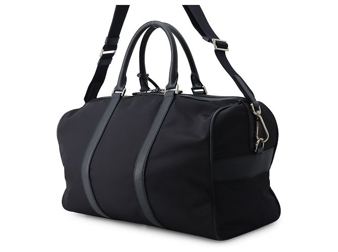 Prada Boston Bag Triangle Nylon Leather - Ansicht 2