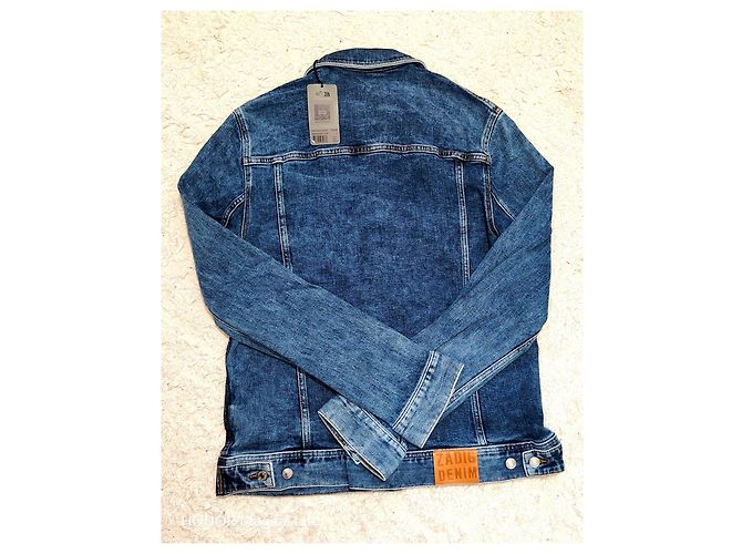 Zadig & Voltaire Unisex Denimjacke - Ansicht 10