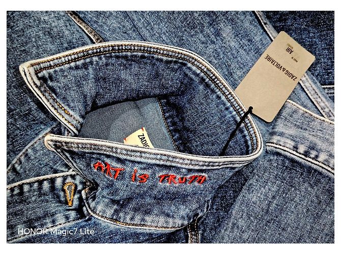 Zadig & Voltaire Unisex Denimjacke - Ansicht 2