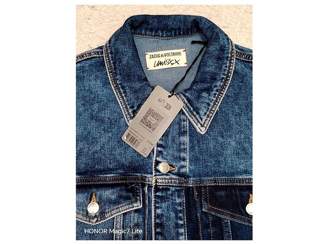 Zadig & Voltaire Unisex Denimjacke - Ansicht 9