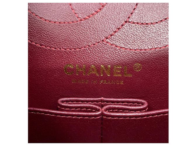 Borsa a tracolla con catena Chanel 2.55 Matelassé - vista 16