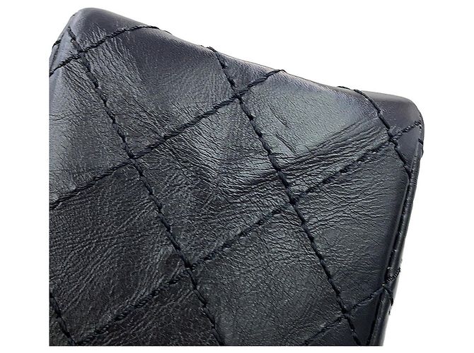 Borsa a tracolla con catena Chanel 2.55 Matelassé - vista 9