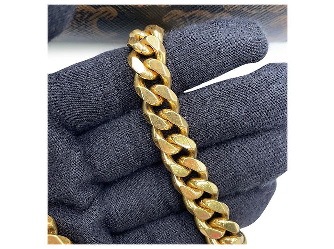 Céline Celine Triomphe Schultertasche mit Kette - Ansicht 12