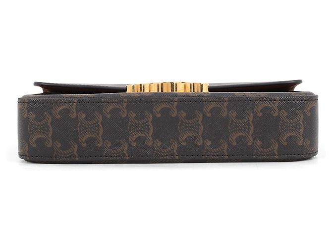 Céline Celine Triomphe Schultertasche mit Kette - Ansicht 3