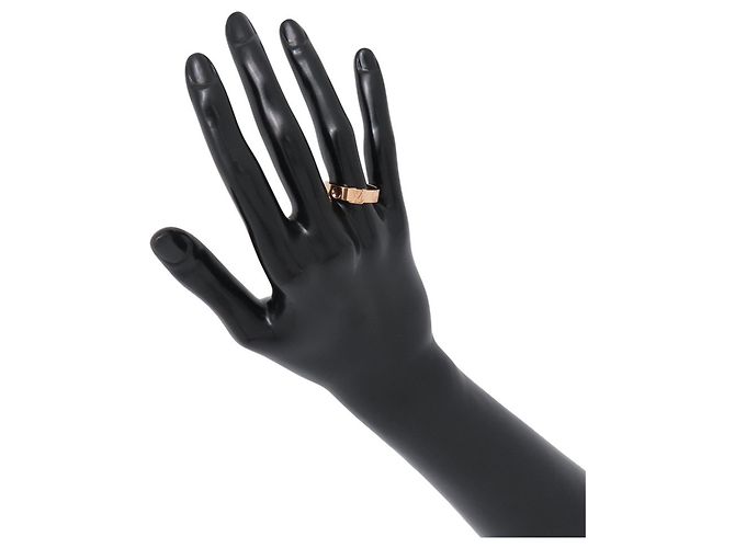 Anello Band Empreinte Louis Vuitton in oro rosa 18K - vista 4