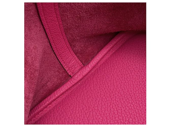 Hermès Borsa Hermes Picotin Lock MM in Rose Shocking - vista 9
