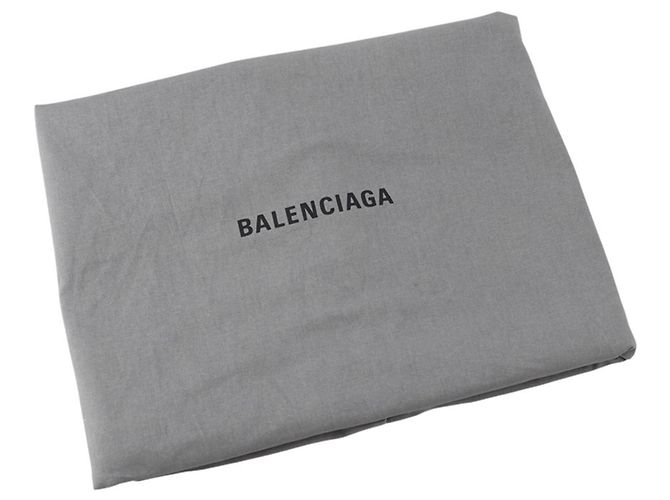 Borsa Tote Balenciaga in gomma nera - vista 14