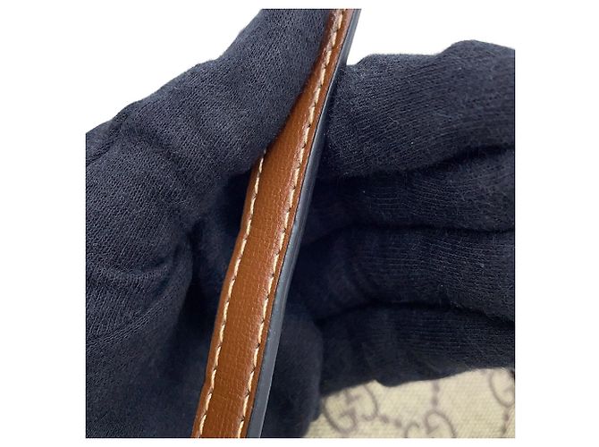 Borsa a tracolla Gucci GG Supreme Horsebit 1955 - vista 11