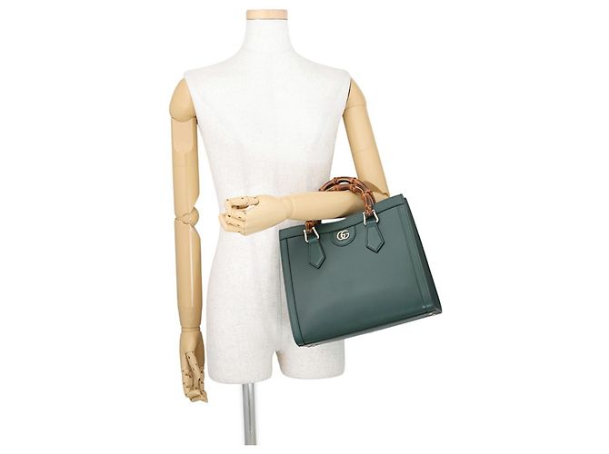 Gucci Diana Bamboo Tote Medium - vista 4