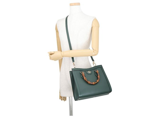 Gucci Diana Bamboo Tote Medium - vista 5