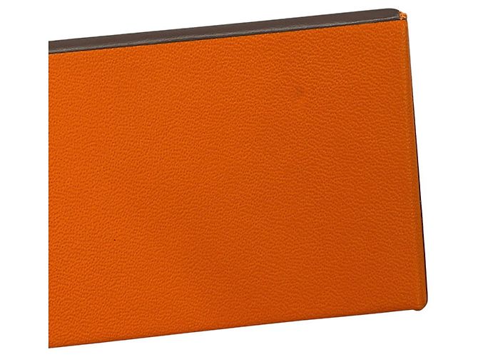 Hermès Borsa Hermes Haut à Courroies 28 in pelle Epsom Chocolate - vista 17