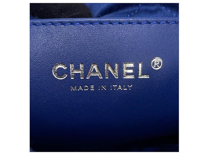 Borsa Chanel 22 Mini in denim - vista 16