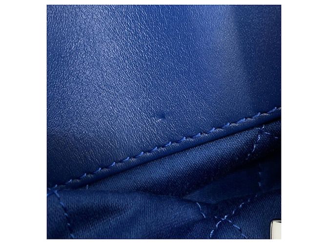 Borsa Chanel 22 Mini in denim - vista 7
