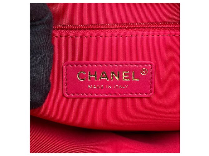 Borsa Tote Chanel Black Matelassé con catena - vista 14