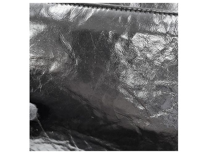 Borsa Tote Chanel Black Matelassé con catena - vista 7