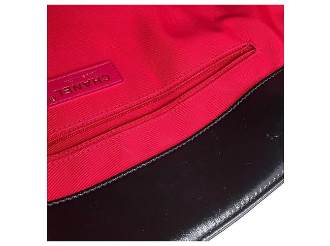 Borsa Tote Chanel Black Matelassé con catena - vista 9