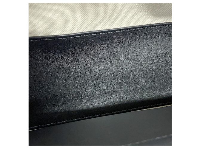 Borsa piccola Chanel in denim e pelle - vista 11