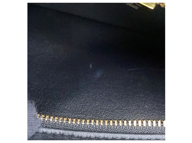 Borsa piccola Chanel in denim e pelle - vista 12