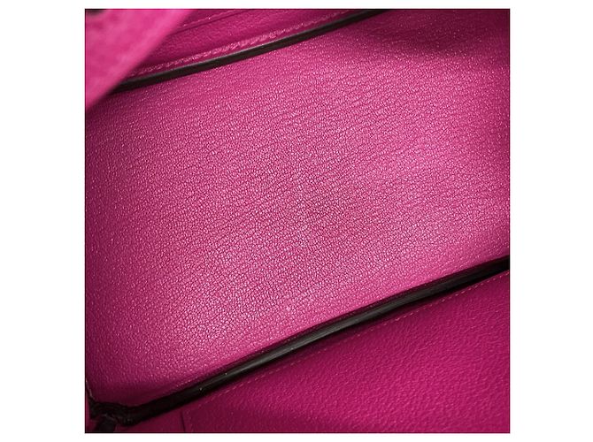 Hermès Borsa Hermes Birkin 25 in Rose Purple - vista 10