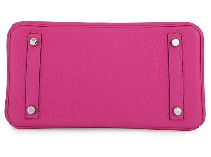 Hermès Borsa Hermes Birkin 25 in Rose Purple - vista 3