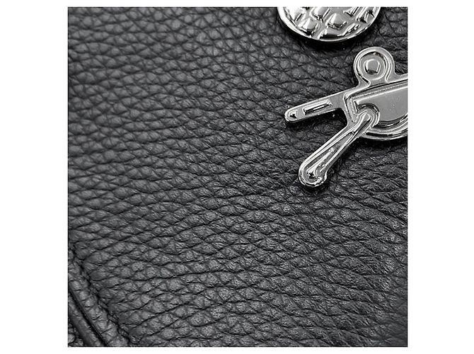 Borsa Saddle Christian Dior in pelle nera - vista 11